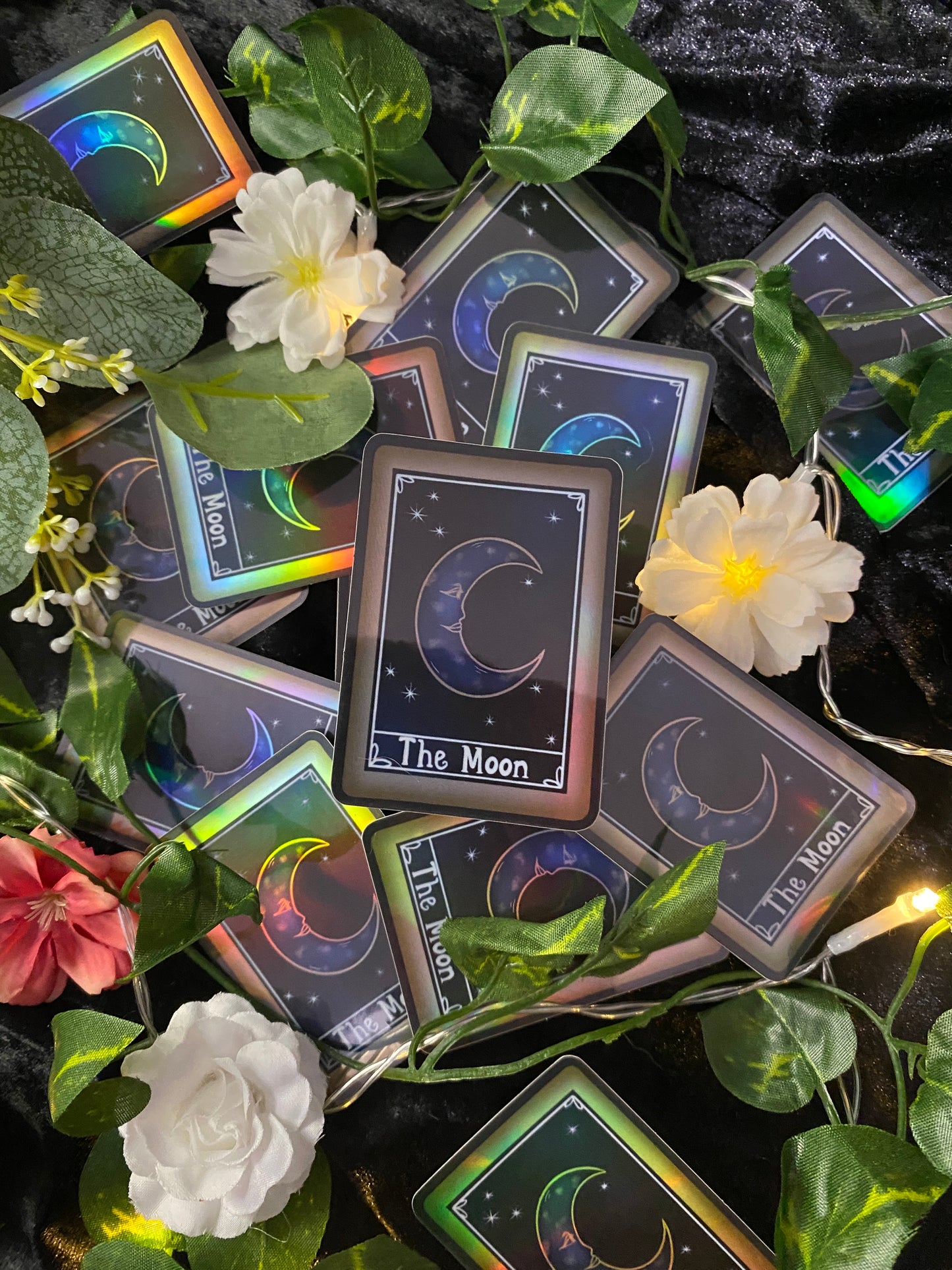 The Moon Tarot Sticker Holographic