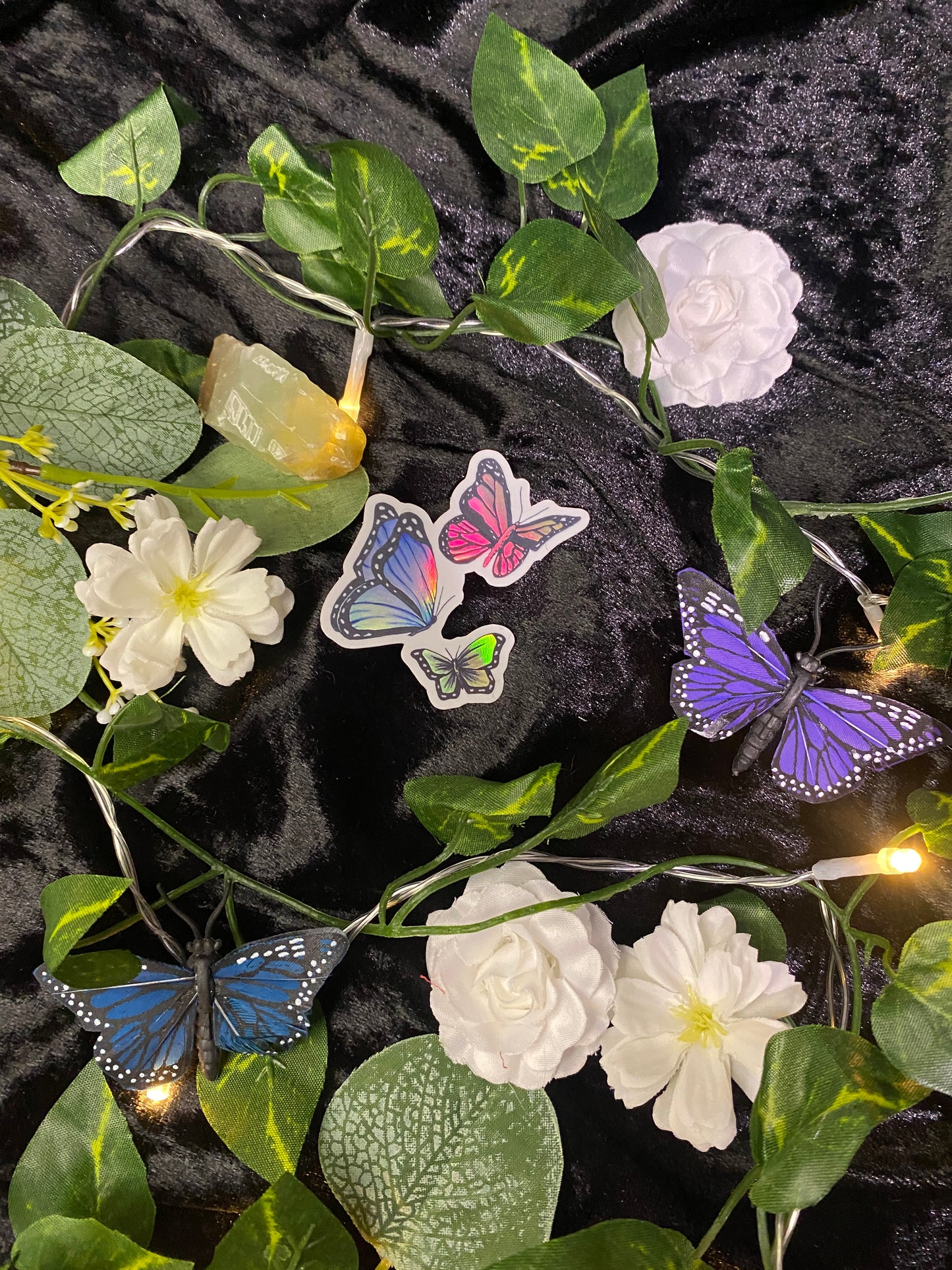 Holographic Butterfly Sticker