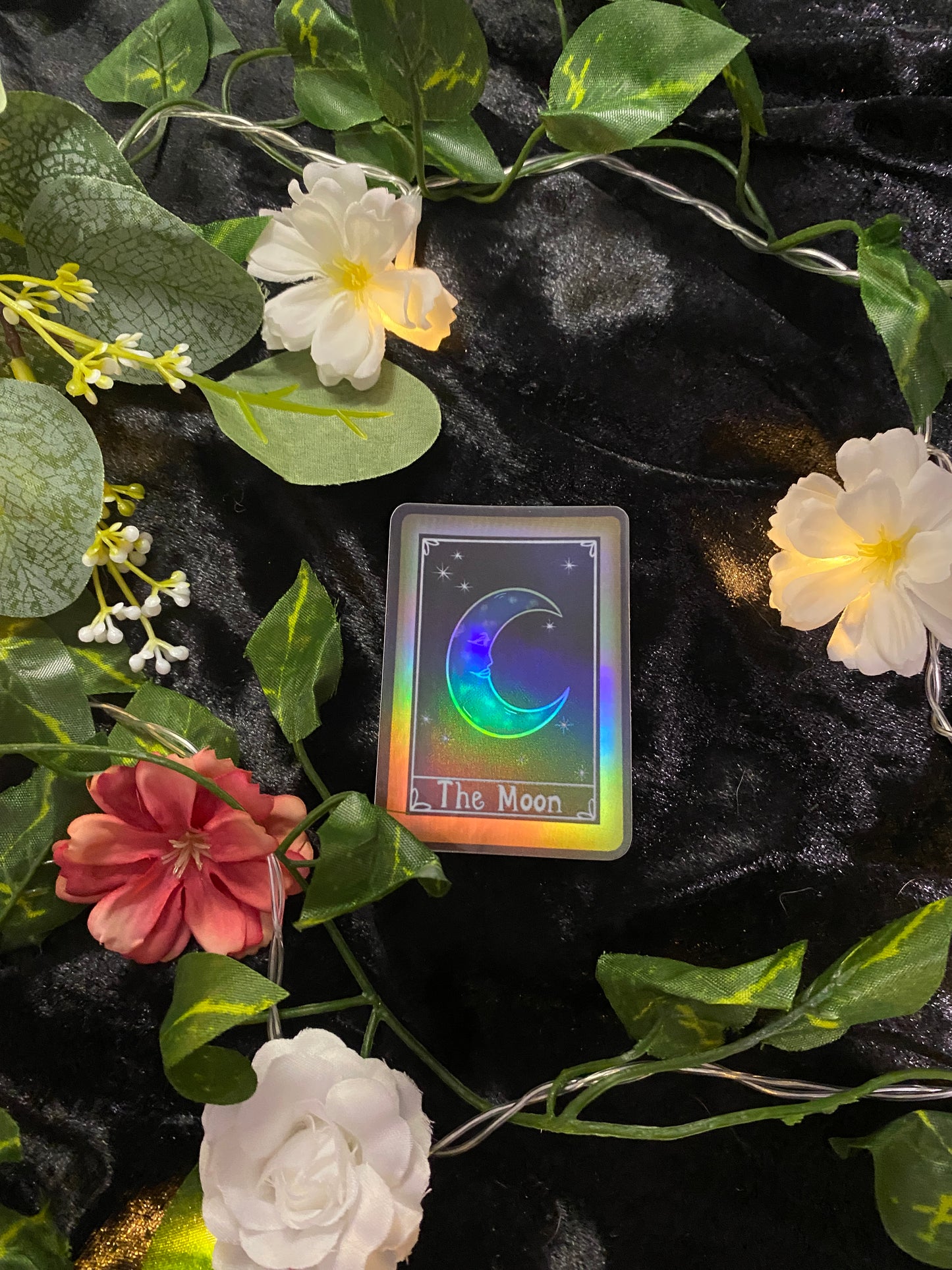 The Moon Tarot Sticker Holographic