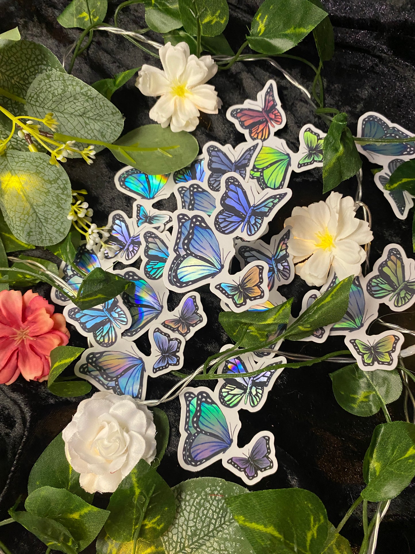 Holographic Butterfly Sticker