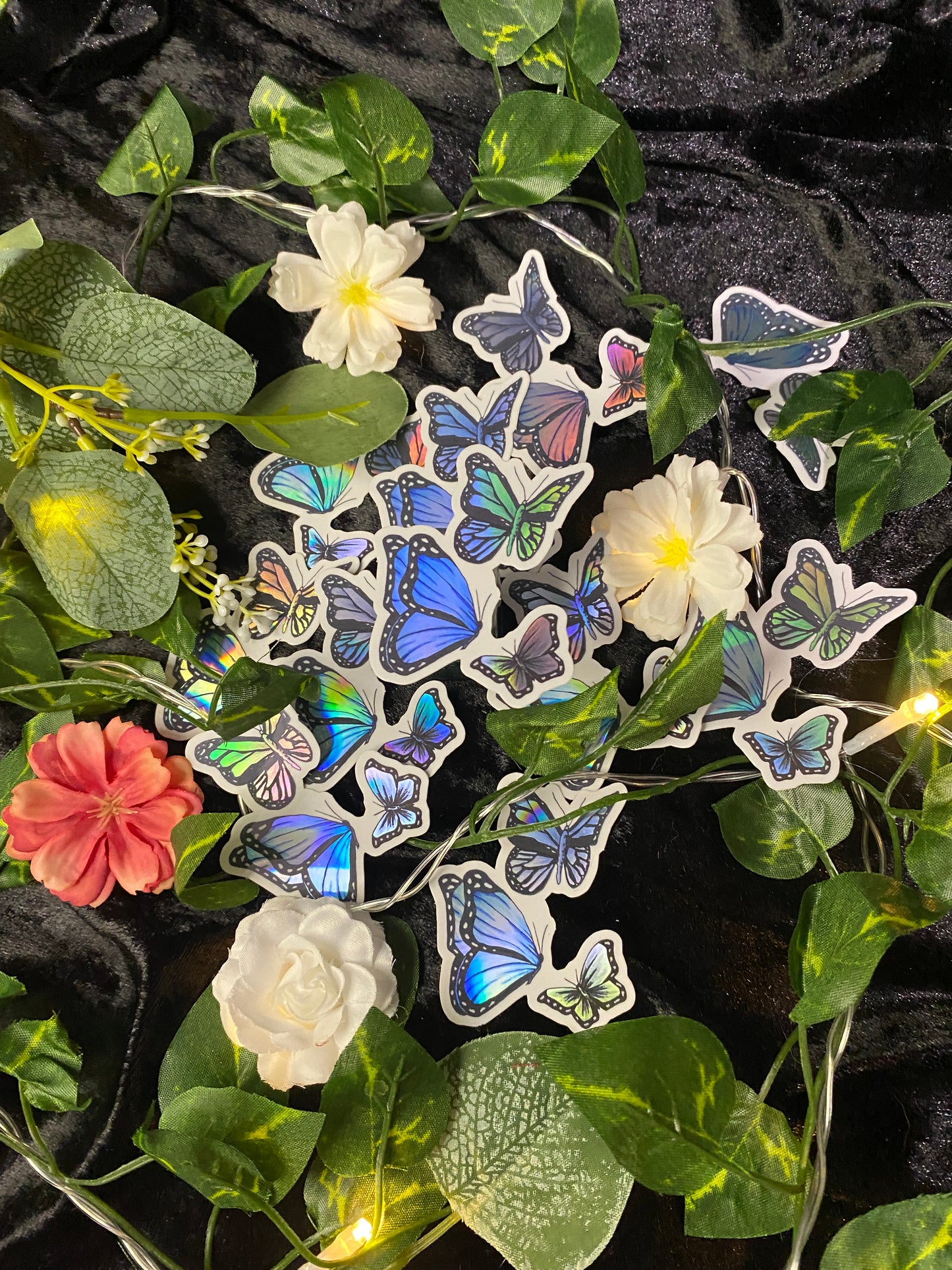 Holographic Butterfly Sticker